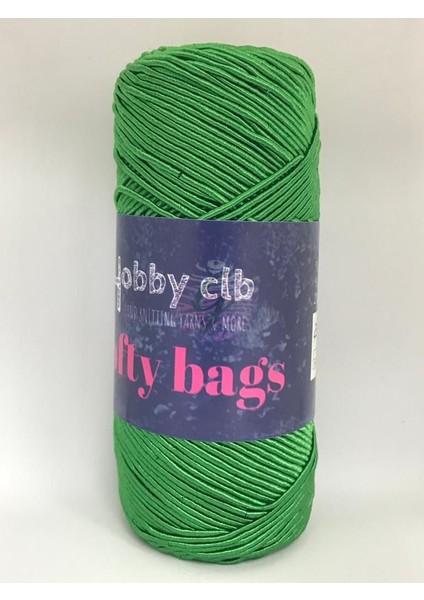 Hobby Club Softy Bags Supra Mumlu Ip Çanta Ipi 200 Gr.5 Adet (1kg) Yeşil