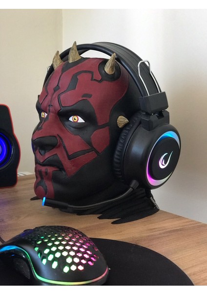 Turuncu Hane Darth Maul Kulaklık Standı