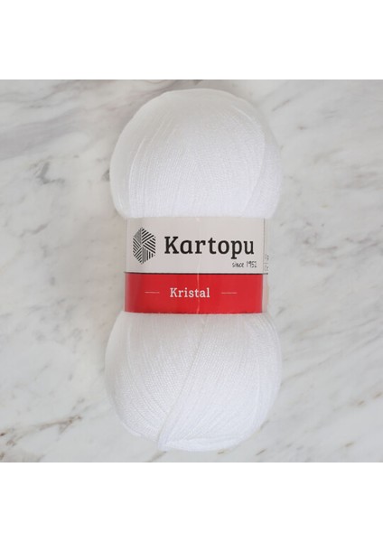 Kristal K010 5 Adet Lif Ipi El Örgü Ipliği Karbeyaz