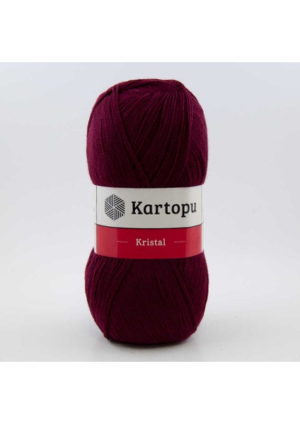 Kristal K110 5 Adet Lif Ipi El Örgü Ipliği Bordo