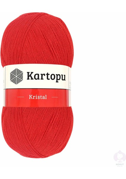 Kristal K160 5 Adet Lif Ipi El Örgü Ipliği Açık Kırmızı