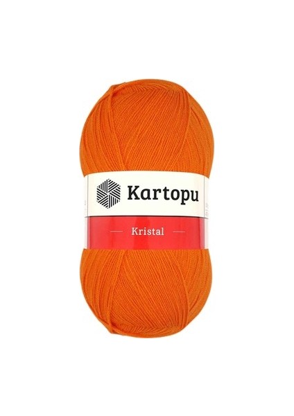 Kristal K210 5 Adet Lif Ipi El Örgü Ipliği Turuncu