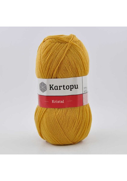 Kristal K303 5 Adet Lif Ipi El Örgü Ipliği Hardal