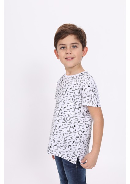 Toontoy Erkek Çocuk Komple Baskılı Tişört modelleri