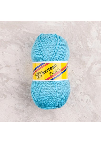 Flora K515 5 Adet Patik Ipi Turkuaz