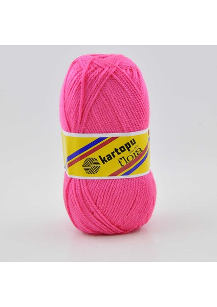 Flora K771 5 Adet Patik Ipi Açık Fuşya