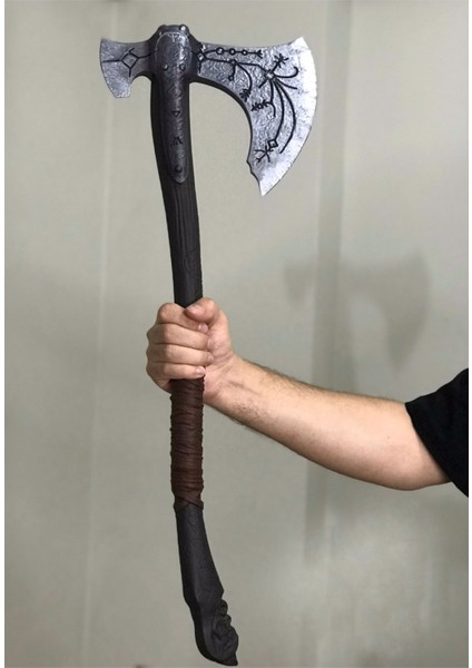 Turuncu Hane God Of War Kratos Leviathan Gerçek Değildir Dekordur (Plastiktir) (Figür Koleksiyon Ürünüdür) 55 cm