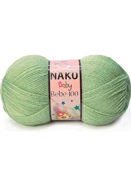 Bebe 100 10262 5 Adet Bebe Ipliği Mint Yeşili