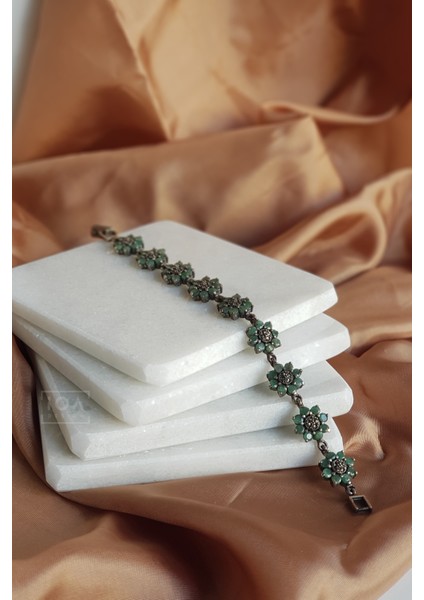 Kare Gerçek İnce Mermer Altlık 4'lü Set