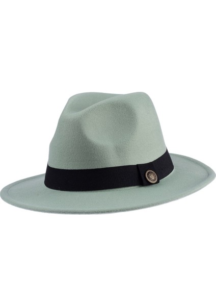Arıcı Store Yeni Sezon Erkek Mint Renk Fötr Şapka