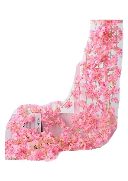 14 cm Yapay Dekoratif Çiçek - Pembe (Yurt Dışından)