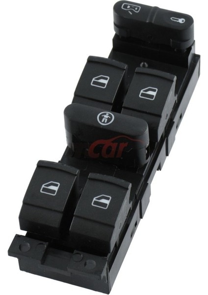 Cam Düğmesi Anahtarı Vw Bora, Golf 4, Passat B5, Seat Toledo Sol Dörtlü 1J4959857B