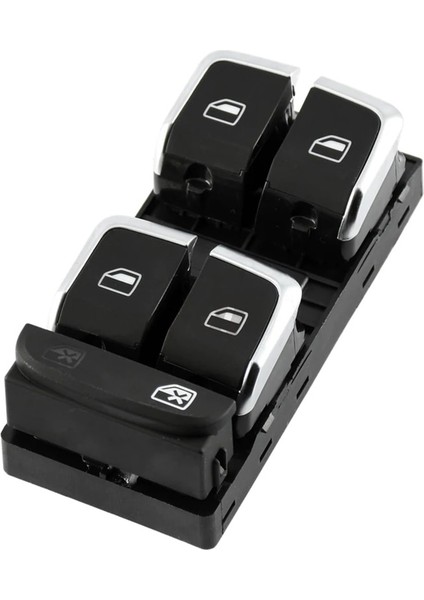 Cam Düğmesi-Krom (AN-1508C)(8K0959851F)(AUDI A4, Q5) Uyumlu