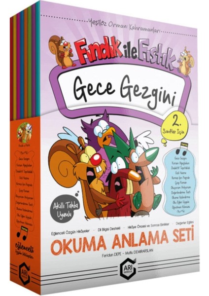 Fındık ile Fıstık Okuma Anlama Seti 2. Sınıf