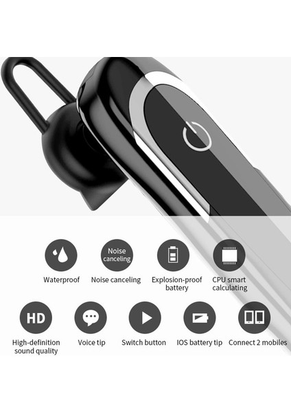 Tws Bluetooth Kulaklık - Siyah (Yurt Dışından)
