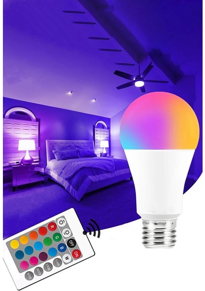 RGB Led Ampul