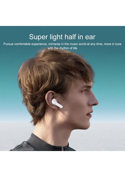 Zeqı Tws Bluetooth Kulaklık - Pembe (Yurt Dışından)