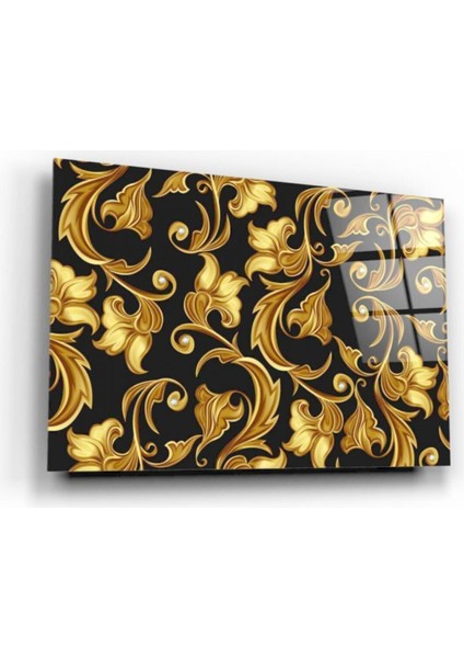 Eliza Home Gold Desenli Cam Tablo