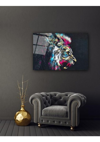 Eliza Home Aslan Cam Tablo modelleri