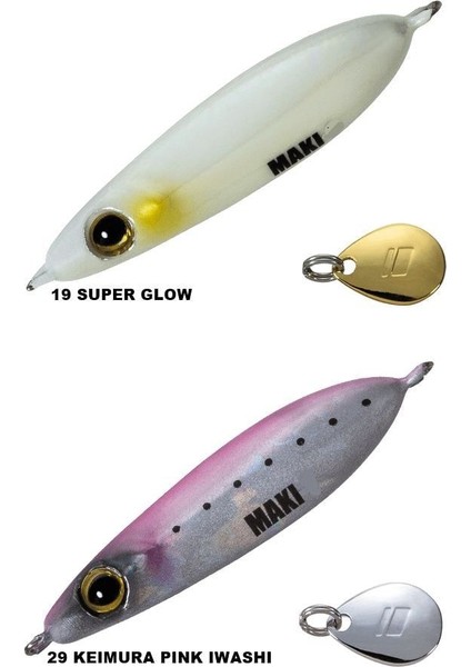 Maki-Jig Micro 15GR Jig Yemi 19 Super Glow