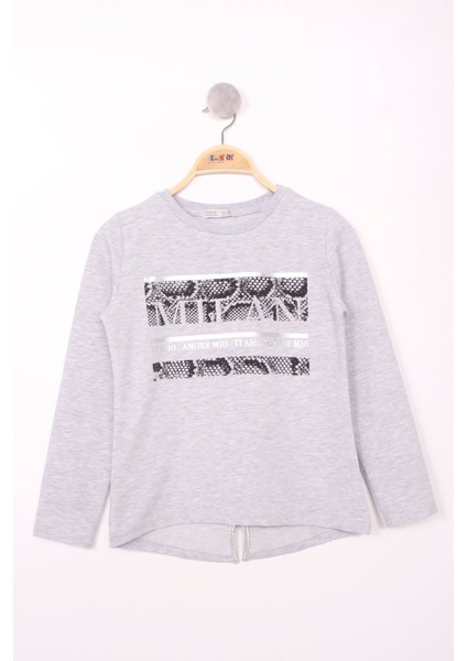 Kız Çocuk Milan Baskılı Sweatshirt fırsatları