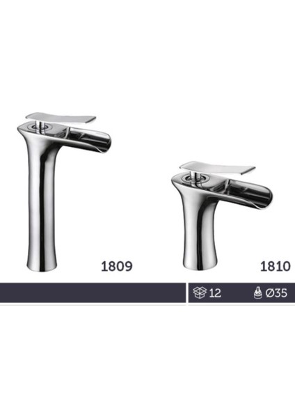 Çanak Serisi Şelale Lavabo Bataryası