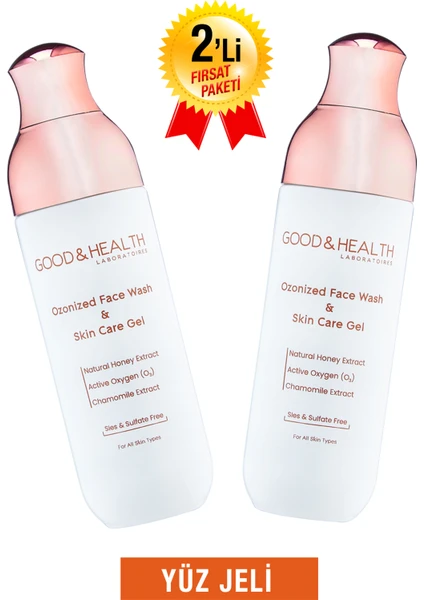 Good & Health  Yüz Yıkama Jeli 2'li Avantajlı Paket