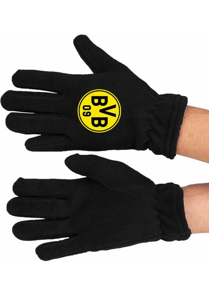 Borussia Dortmund Polar Kar Maskesi Uzun Eldiven Set BLL1234