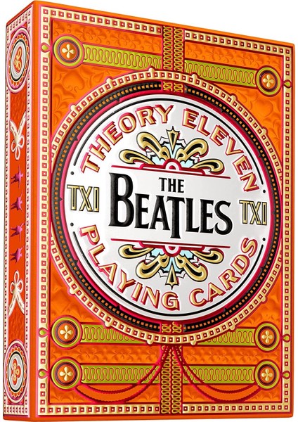The Beatles Orange Oyun Kağıdı Kartı Kartları Destesi Koleksiyonluk