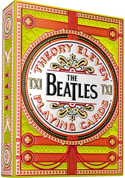 The Beatles Green Oyun Kağıdı Kartı Kartları Destesi Koleksiyonluk