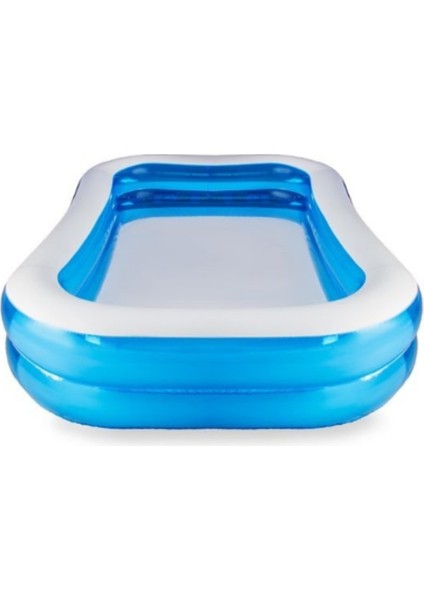 Havuz Dikdörtgen Mavi Aile Boy 201X150X51 cm Bestway - 54005