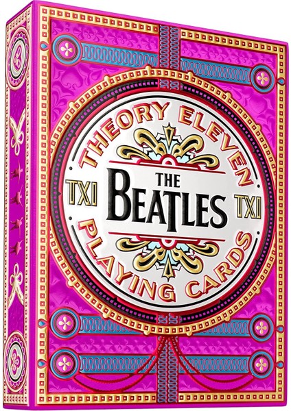 The Beatles Pink Oyun Kağıdı Kartı Kartları Destesi Koleksiyonluk ( Pembe ) fiyatları