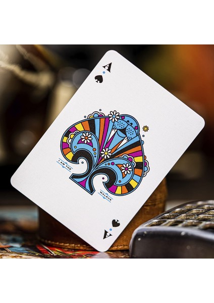 The Beatles Pink Oyun Kağıdı Kartı Kartları Destesi Koleksiyonluk ( Pembe ) indirimleri