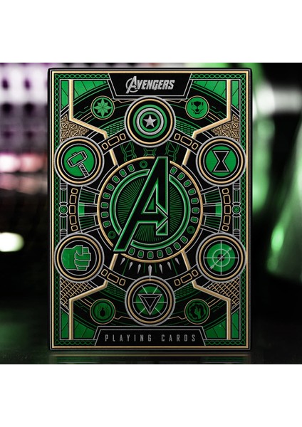 Marvel Avengers Green Infinity Saga Oyun Kağıdı Kartı Kartları Destesi Koleksiyonluk ( Yeşil ) fiyatları