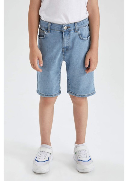 Erkek Çocuk Jean Şort Y9424A622HS