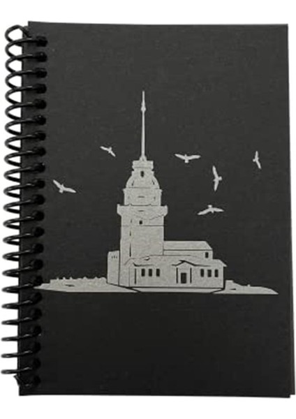 Siyah Telli Defter A6 modelleri