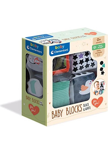 Baby Clementoni - 17321 - Yumuşak Bebek Küpleri S/b, 0 - 36 Ay fiyatları