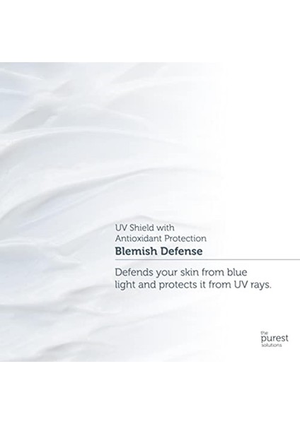 Lekeli Ciltler Için Antioksidan Destekli Güneş Kremi, 50+ Spf Uva/uvb Blemish Defense - Antioxidant