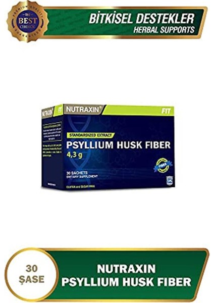 Nutraxın Psyllıum Husk 30 * 5gr 1 Paket(1 X 30 Stück)