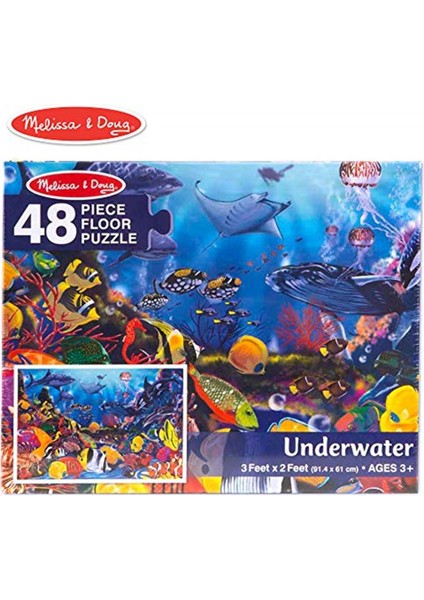 Melissa&Doug Melissa & Doug Dev Yer Yapbozu, Deniz Altı fiyatları