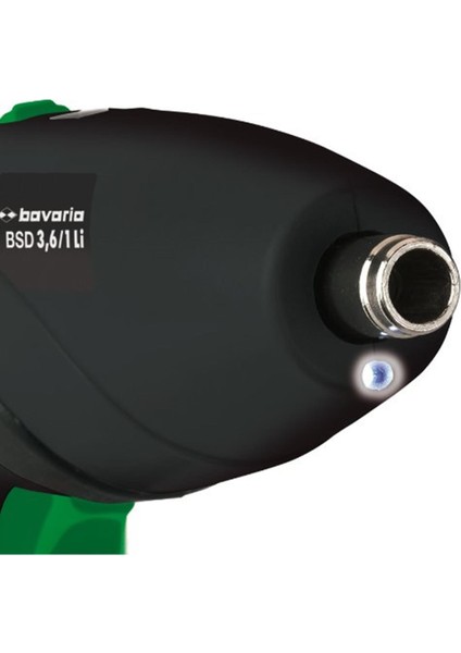 Matkap Bsd 3,6/1 Li (Lityum-Iyon Pil, 3,6 V, 1,3 Ah, 1 Vites, 3 Nm, Led-Işık-Ve Pil, 4 Torn fırsatları