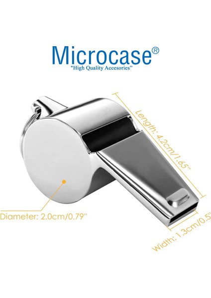 Paslanmaz Çelik Düdük Hakem ve Deprem Sinyal Düdüğü - AL3617 fiyatları