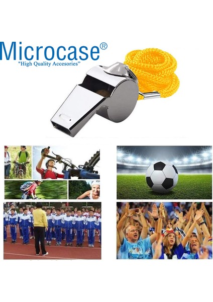 Paslanmaz Çelik Düdük Hakem ve Deprem Sinyal Düdüğü - AL3617 fırsatları