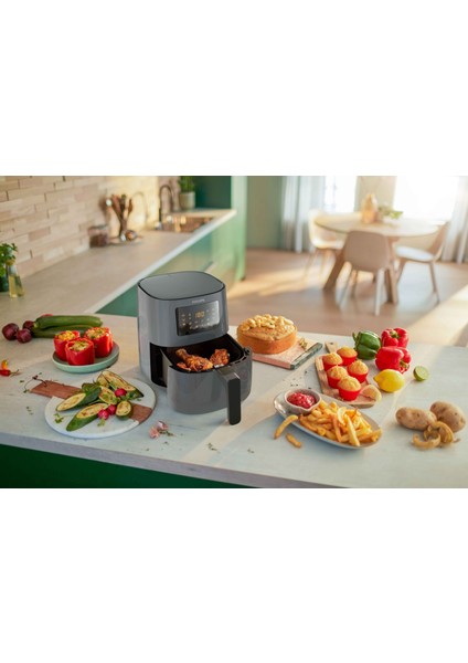 Rapid Air 5000 Serisi L Airfryer - Wifi Bağlantılı