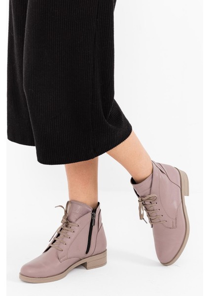 Kadın Bot Hakiki Deri Ayakkabı 082K23K11200 indirimleri