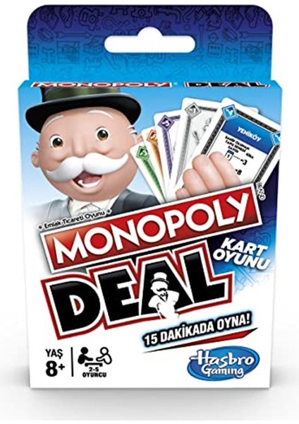 Hasbro Gaming Hasbro Monopoly Deal Kart Oyunu