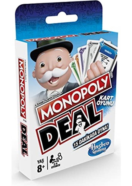 Hasbro Gaming Hasbro Monopoly Deal Kart Oyunu