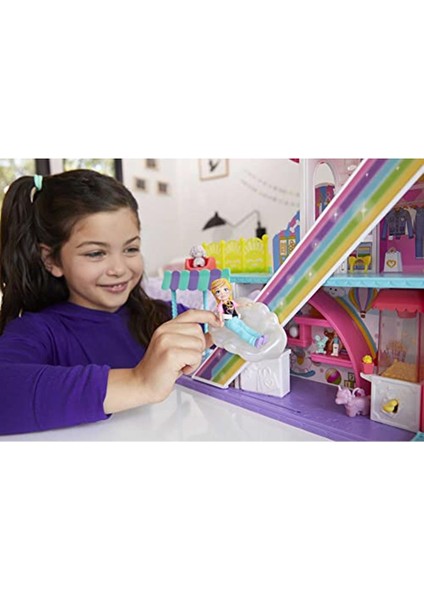 Gökkuşağı Alışveriş Merkezi , Polly (10 Cm), 35'ten Fazla Aksesuar ve 9 Oyun Alanıyla fiyatları