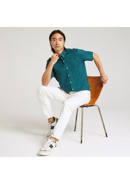 Nautıca Erkek Classic Fit Kısa Kollu Gömlek