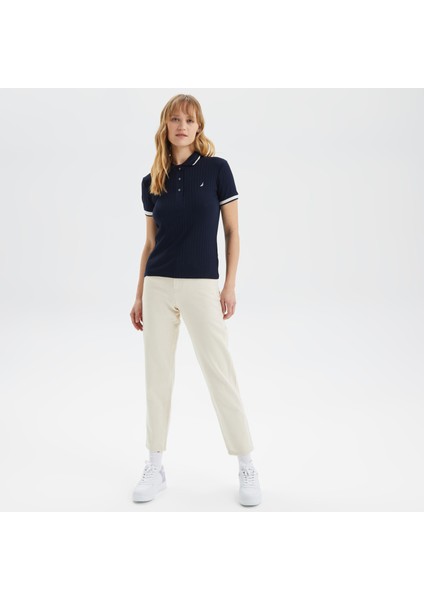 Nautıca Kadın Lacivert Kısa Kollu Polo 35K306T.4VN modelleri